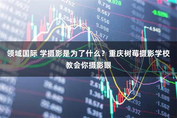 领域国际 学摄影是为了什么？重庆树莓摄影学校教会你摄影眼